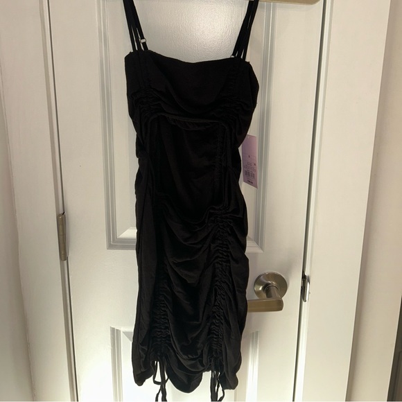 Wild Fable Sleeveless Ruched Front Bodycon Dress - Picture 5 of 6